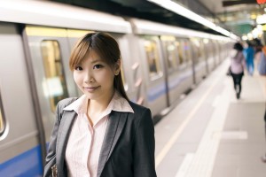 commute-train-station-woman