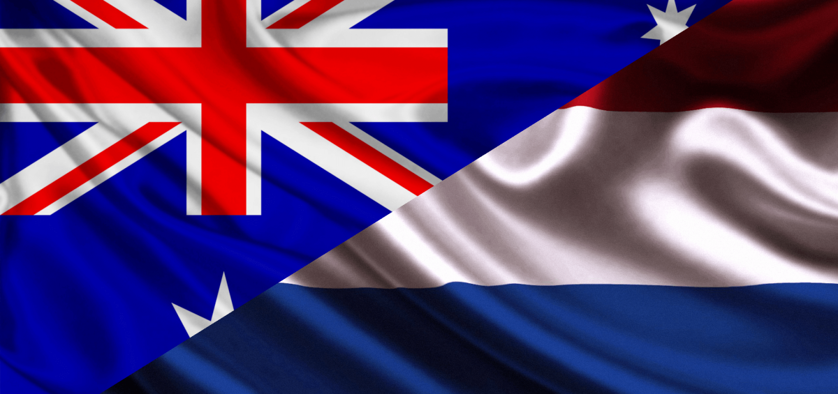 netherlands-australia-flag-waving